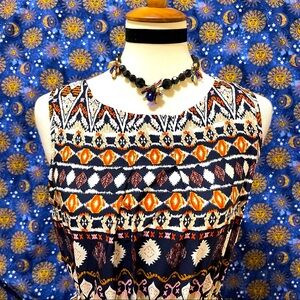 🌈 Beautiful bohemian picnic dress